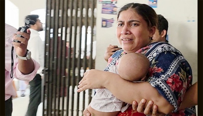 দেড় মাসের শিশুকে নিয়েই কারাগারে যুব মহিলা লীগ নেত্রী
