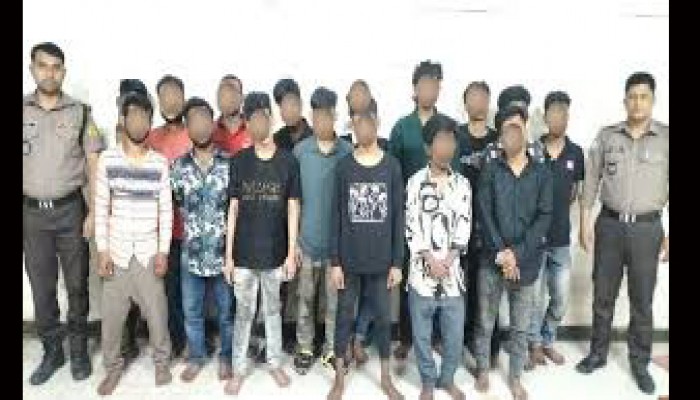 তেজগাঁওয়ে ডিএমপির অভিযানে গ্রেফতার ৫১