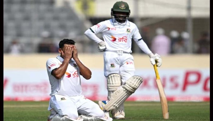 জয়ের আশা বাঁচিয়ে চতুর্থ দিন শেষ করল বাংলাদেশ