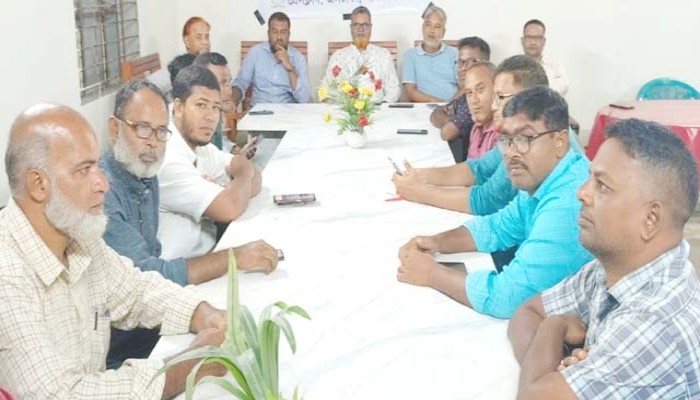 জলঢাকা প্রেসক্লাবের মাসিক সভা অনুষ্ঠিত 