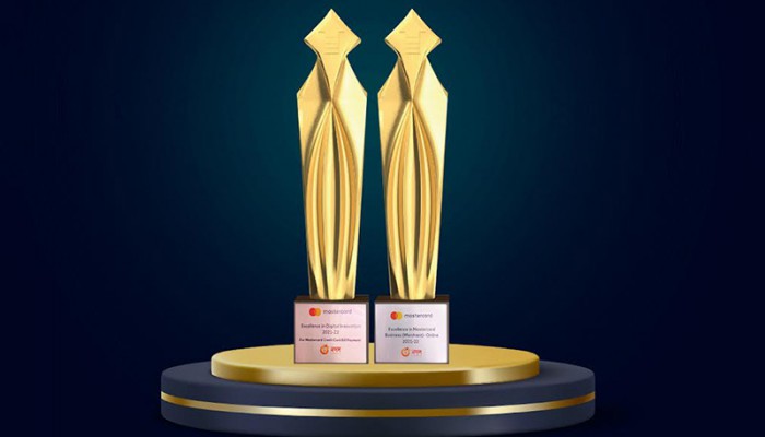 দুই ক্যাটাগরিতে ‘মাস্টারকার্ড এক্সিলেন্স অ্যাওয়ার্ড ২০২২’ পেল নগদ 