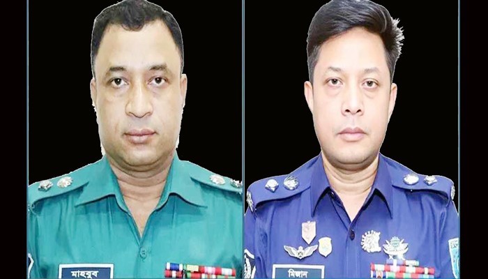 আলোচিত সেই ২ এসপিকে প্রত্যাহার
