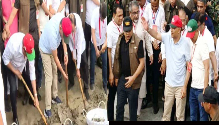 ধরার খাল পুনঃখননের উদ্বোধন করেছেন প্রধানমন্ত্রী