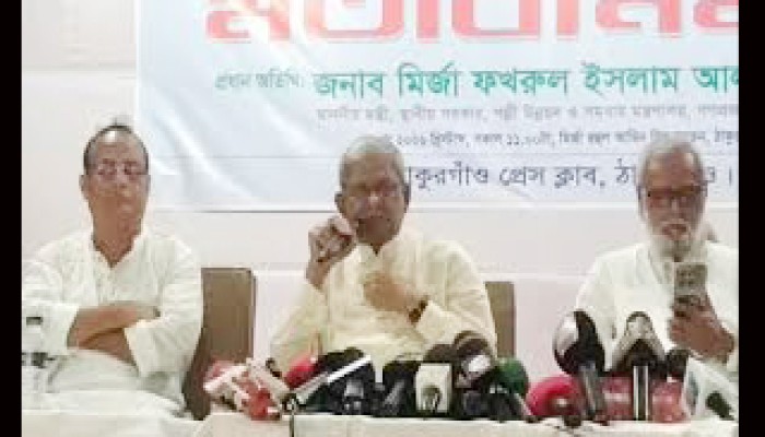সাংবাদিকতা অত্যন্ত কঠিন ও চ্যালেঞ্জিং পেশা : মির্জা ফখরুল