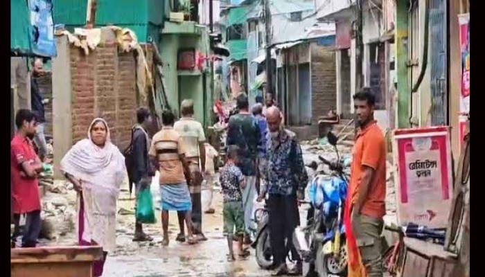 বান্দরবানে বন্যা পরিস্থিতির উন্নতি, স্বস্তি ফিরছে জনজীবনে