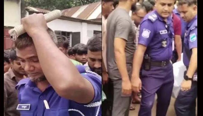 পুলিশ সদস্য ছুটে গিয়ে দেখলেন, নিহত শিশুটি নিজের সন্তান