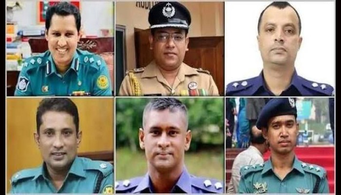 বিপ্লব কুমারসহ পুলিশের ৬ কর্মকর্তা বরখাস্ত