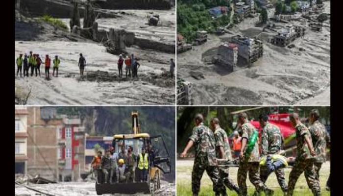 নেপালে ভয়াবহ বন্যায় মৃতের সংখ্যা বেড়ে ৪৬৯