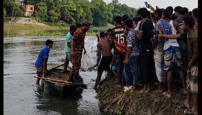 মরা পাগলা নদীতে একসঙ্গে ডুবে গেল ৫ শিশু