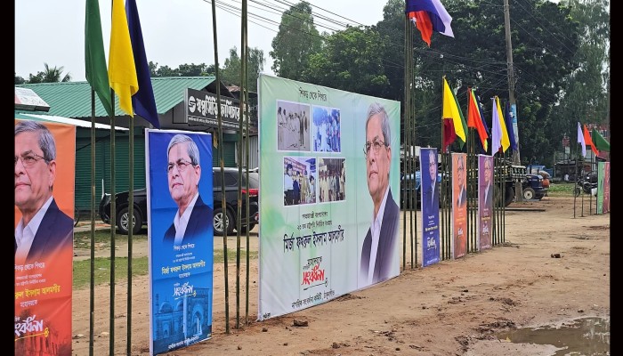 রাষ্ট্রপতি মির্জা ফখরুলকে বরণে প্রস্তুত ঠাকুরগাঁও